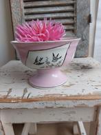 Oude roze kastkom van Regout Waayer, Antiek en Kunst, Antiek | Servies los, Ophalen of Verzenden