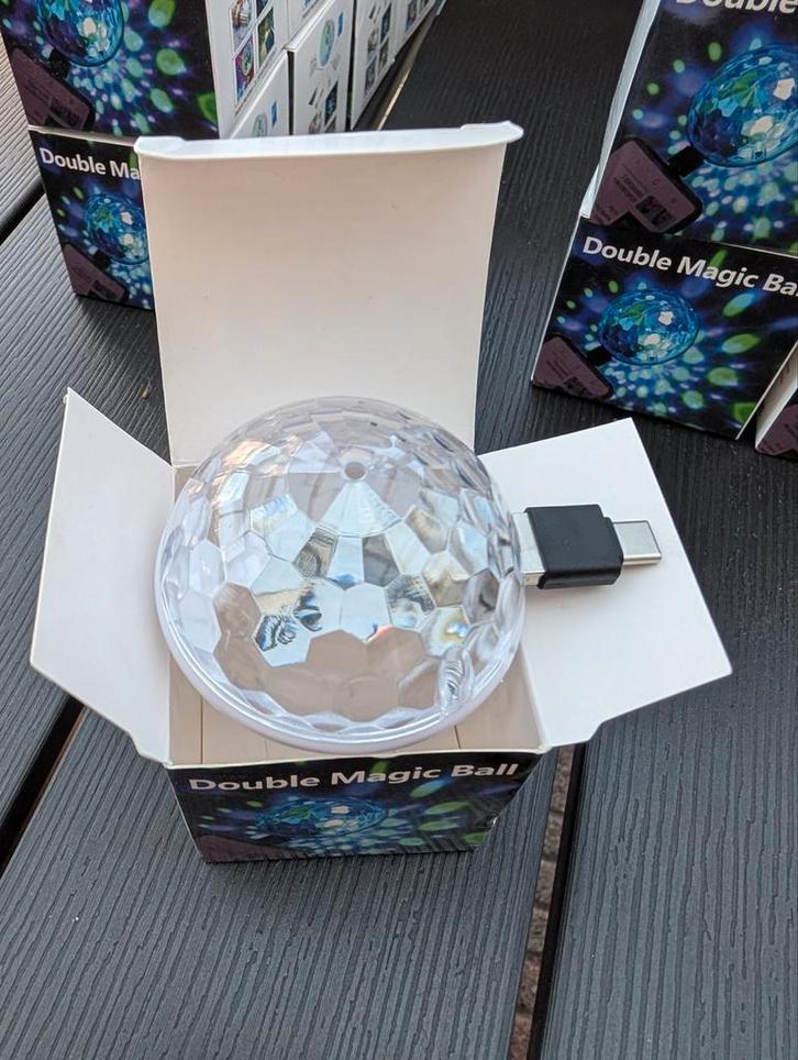 32 mini led disco lampjes - Nieuw in de verpakking!, Muziek en Instrumenten, Licht en Laser, Nieuw, Licht, Geluidgestuurd, Kleur