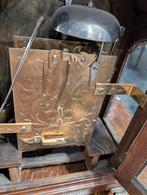 Antieke mahoniehouten Engelse tafel klok 44 cm hoog €845, Antiek en Kunst, Antiek | Klokken, Ophalen