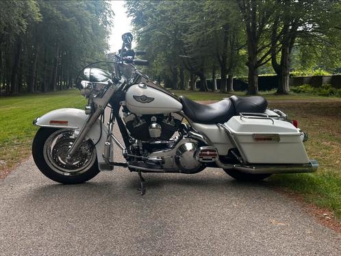 Harley Davidson Road King 2004 (Parelmoer wit), Motoren, Motoren | Harley-Davidson, Bedrijf, Toermotor, Ophalen