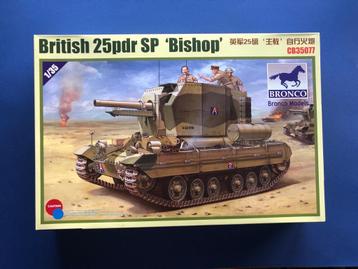 Bronco Models	CB35077	British 25pdr SP 'Bishop'	1/35 beschikbaar voor biedingen