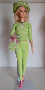 Barbie in het groen, Verzamelen, Poppen, Ophalen of Verzenden, Zo goed als nieuw, Pop