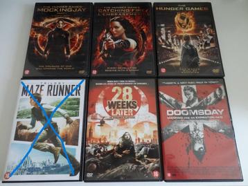 Diverse DVD's van Fantasy en Science Fiction films beschikbaar voor biedingen
