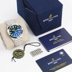 Breitling Chronomat GMT 40 GREEN (Zeer goed/ 2023), Sieraden, Tassen en Uiterlijk, Horloges | Heren, Staal, Staal, Breitling, Polshorloge