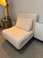 Compacte Bouclé Slaapbank - Ideaal voor Kleine Ruimtes!, Ophalen, Zo goed als nieuw, Stof, 75 tot 100 cm