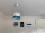2 Hanglampen met bijbehorende 3 Canvas doeken, Ophalen of Verzenden, Gebruikt, Lamp