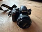 Nikon D3300 + Yongnuo 50mm lens, Gebruikt, Spiegelreflex, Ophalen of Verzenden, Nikon