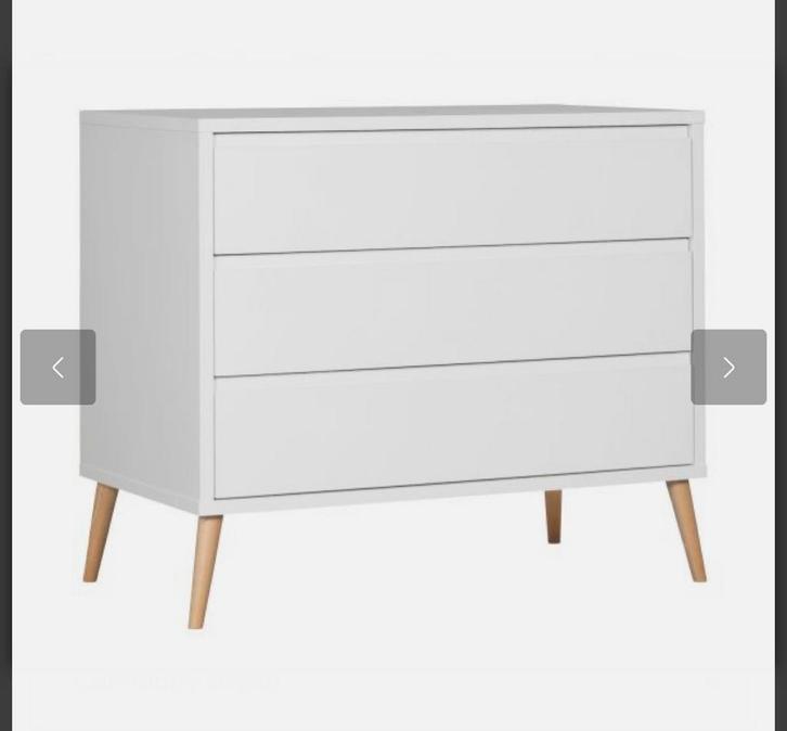 Mooie Babykamer - Complete Set!, Kinderen en Baby's, Kinderkamer | Bedden, Zo goed als nieuw, 140 tot 160 cm, 70 tot 85 cm, Lattenbodem