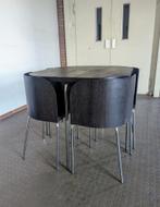 Vintage Ikea Fusion eettafel/ 4 stoelen, Huis en Inrichting, Tafels | Eettafels, Ophalen, Gebruikt, 50 tot 100 cm, Vintage Ikea, retro, Fusion, Sandra Kragnert