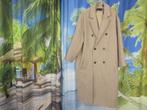 lange beige camel jas tweedachtig mt L = 50 Asos, Kleding | Heren, Jassen | Winter, Maat 48/50 (M), Beige, Ophalen of Verzenden