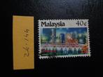 maleisie - kuala lumpur stad van het licht 1990 (zk-144), Postzegels en Munten, Postzegels | Azië, Ophalen of Verzenden, Gestempeld