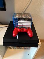 Playstation 4 met 7 spellen & controller, Ophalen, Met 1 controller, Original, 500 GB