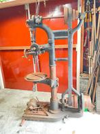 Antieke Kolomboormachine - Prachtig stuk!, Doe-het-zelf en Verbouw, Ophalen of Verzenden, Gebruikt, Kolomboormachine