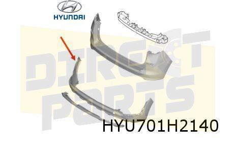Hyundai Tucson (11/18-2/21) achterbumper onderlijst (bij ski, Auto-onderdelen, Carrosserie en Plaatwerk, Bumper, Hyundai, Achter