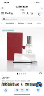 Cartier cassette reiningsset en catalogus, Sieraden, Tassen en Uiterlijk, Horloges | Dames, Ophalen of Verzenden, Nieuw, Overige merken