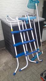 Pomp, filters, lader, HP staafjes, zeef met opzetstukken., Tuin en Terras, Zwembad-toebehoren, Ophalen of Verzenden, Zo goed als nieuw