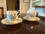 Royal Albert Kopjes en Schotels - Forget Me Not, Ophalen, Zo goed als nieuw, Overige stijlen, Kop(pen) en/of Schotel(s)