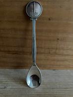 Verzilverd 1 Cent koffie/theelepeltje, Antiek en Kunst, Antiek | Bestek, Ophalen of Verzenden