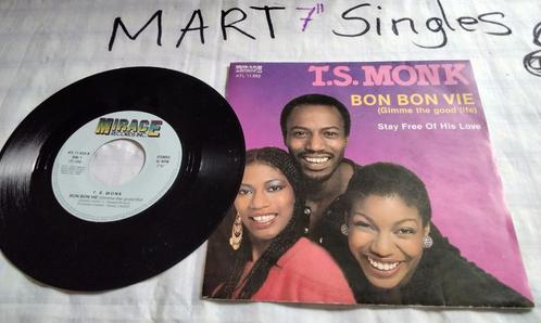 T.S. Monk Bon Bon Vie ( Gimme The Good Life ) Disco SIngle, Cd's en Dvd's, Vinyl Singles, Gebruikt, Pop, 7 inch, Verzenden