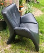Design fauteuil Leolux Echnaton €30, Huis en Inrichting, Fauteuils, Ophalen, Leolux, Leer