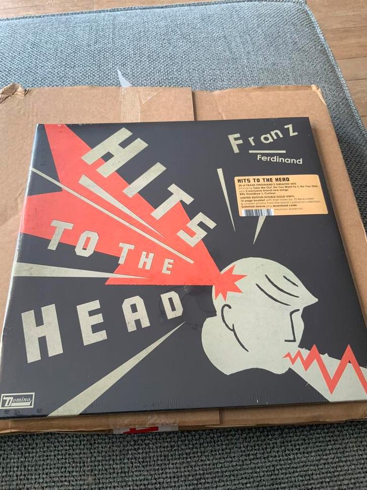 Franz Ferdinand - Hits to the head lim.ed. 2lp “goud” vinyl., Cd's en Dvd's, Vinyl | Pop, Nieuw in verpakking, 2000 tot heden