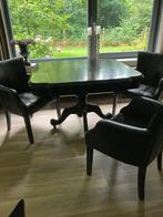 Rofra eetkamerstoelen, Huis en Inrichting, Stoelen, Ophalen, Landelijk klassiek, Zwart, Zo goed als nieuw