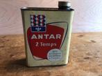 zeldzame vintage Antar olie blik, Verzamelen, Verzenden, Gebruikt, Overige