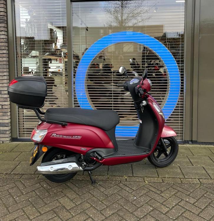 Suzuki Address 125 - Nieuwstaat, weinig km, garantie!, Motoren, Motoren | Suzuki, Particulier, Scooter, 11 kW of minder, 1 cilinder