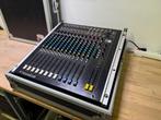 Soundcraft Spirit M8 geluid mixer mengtafel + flightcase, Ophalen of Verzenden, Gebruikt, 10 tot 20 kanalen, Microfooningang
