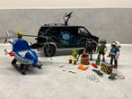 Playmobil - 70575 - Politiehelikopter Achtervolging Set, Kinderen en Baby's, Speelgoed | Playmobil, Ophalen of Verzenden, Gebruikt