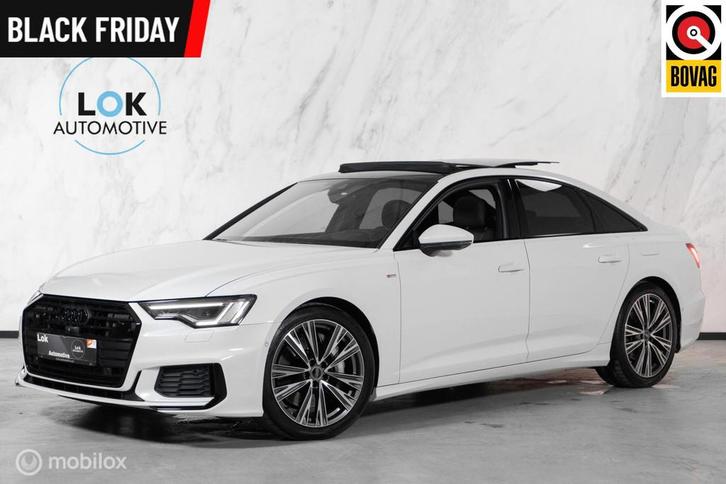 Audi A6 Limousine 50 TFSI e quattro S edition PANO|SFEER|360, Auto's, Audi, Bedrijf, Te koop, A6, 360° camera, 4x4, ABS, Achteruitrijcamera