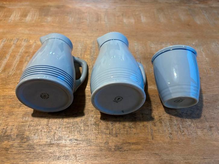 Lilien Porzellan Set - Kan & Bekers '50s, Huis en Inrichting, Keuken | Servies, Gebruikt, Overige typen, Effen, Porselein, Ophalen of Verzenden