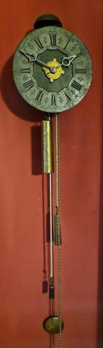 Antieke Luikse Klok met Wekker - 1880, Antiek en Kunst, Antiek | Klokken, Ophalen of Verzenden