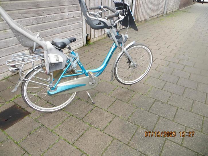 GAZELLE  BLOOM MOEDERFIETS, Fietsen en Brommers, Fietsen | Dames | Moederfietsen, Zo goed als nieuw, Gazelle, 47 tot 50 cm, 2 zitjes