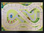 Speel plattegrond dubbelzijdig auto’s/treinen, 96,4cm x 67cm, Kinderen en Baby's, Ophalen, Gebruikt