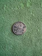 Belgische 50 centimes 1965 - Verzilverd, Postzegels en Munten, Munten | België, Verzilverd, Zilver, Ophalen of Verzenden, Losse munt