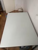Glazen Eettafel/Bureau, Huis en Inrichting, Tafels | Eettafels, Ophalen, Gebruikt, 100 tot 150 cm, 50 tot 100 cm