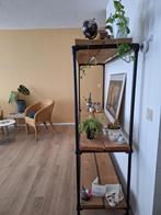 Kast en salontafel steigerhout, TV meubel, wandkast, Ophalen, 100 tot 150 cm, Zo goed als nieuw, 25 tot 50 cm