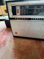 Draagbare National Panasonic radio met bijhorende tas, Ophalen of Verzenden, Gebruikt, Radio