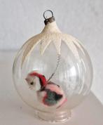 Oude Kerstbal Vogel, Diversen, Kerst, Ophalen of Verzenden, Zo goed als nieuw