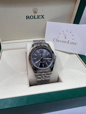 Rolex Datejust | Steel Grey | 41MM beschikbaar voor biedingen