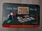 Casino style poker set, Hobby en Vrije tijd, Ophalen of Verzenden, Nieuw