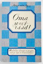 Oma weet raad!, Verzenden, Zo goed als nieuw