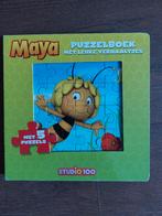Maya de Bij Puzzelboek met leuke verhaaltjes, Ophalen of Verzenden, Zo goed als nieuw
