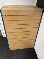 Slatwall wandpanelen haakjeswand, Doe-het-zelf en Verbouw, Ophalen, Gebruikt, Hout, 20 tot 50 mm