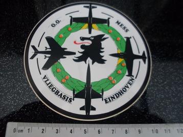 sticker vliegbasis eindhoven logo embleem 0.0. mess leger beschikbaar voor biedingen