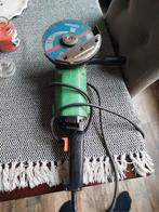 Hitachi haakse slijper, Doe-het-zelf en Verbouw, Gereedschap | Slijpmachines, Ophalen of Verzenden, Zo goed als nieuw, Haakse handslijpmachine