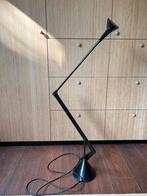 Bureaulamp tafellamp Lumina Zelig design A. Monici zwart, Huis en Inrichting, Ophalen, Gebruikt, Modern, Italiaans, Design, 1980, Post-Modern