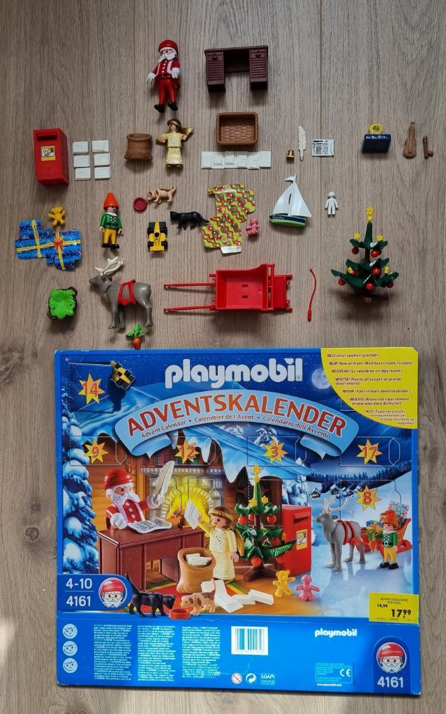 Playmobil Adventskalender Kerst, Diversen, Kerst, Gebruikt, Ophalen of Verzenden