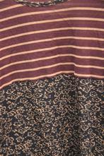 Tuniek zwart/ bruin/ wijnrood Nice Connection mt S  Vast AAN, Kleding | Dames, Nice Connection, Zwart, Ophalen of Verzenden, Zo goed als nieuw